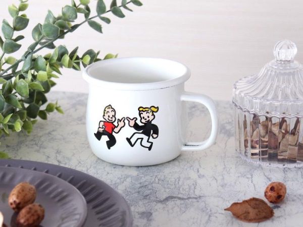 osamu goods跳舞 琺瑯馬克杯 