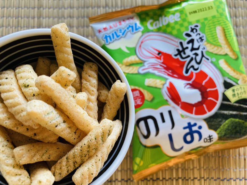 **預購** Calbee 海苔鹽味蝦味先 