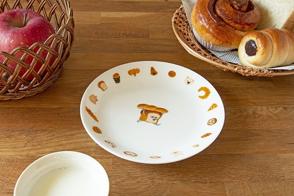 ensky 麵包小偷陶瓷圓盤 