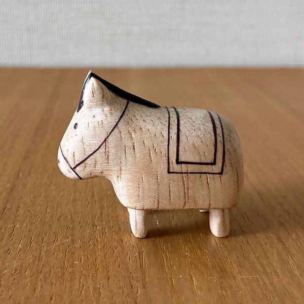 T-Lab 2026馬年天然木雕擺設附盒 