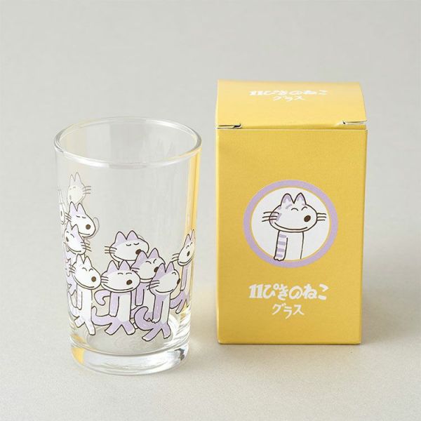 ADERIA 11隻貓耐熱玻璃杯 