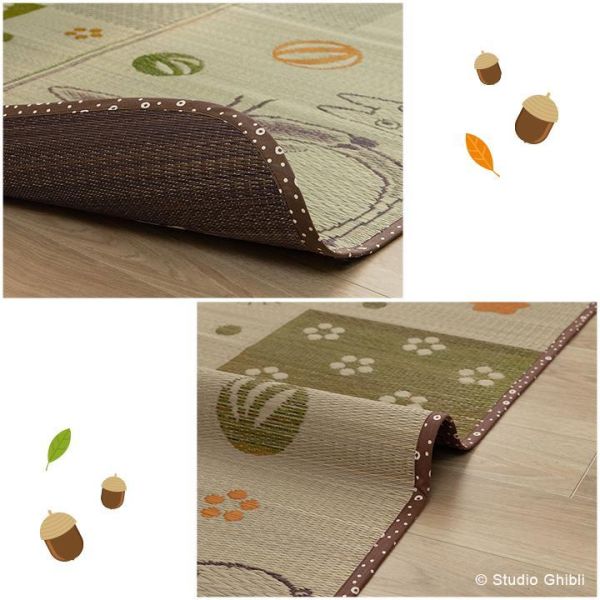 Ikehiko 龍貓涼爽藺草蓆地墊140x200cm 