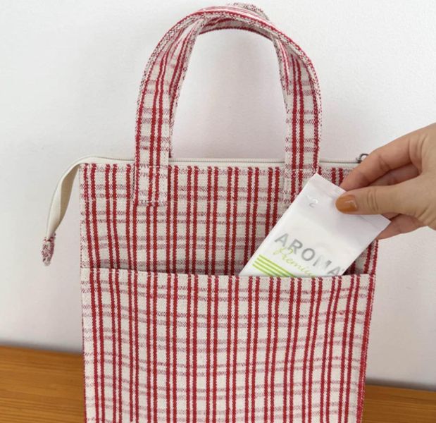 Finissage 法式BRIOCHE格紋保溫手提袋 