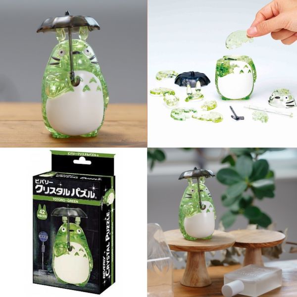 Beverly TOTORO 龍貓系列水晶立體拼圖 