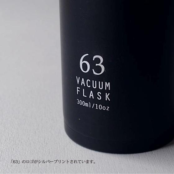 63 霧面不鏽鋼保溫瓶300ml 