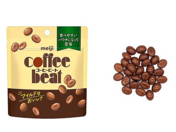 **預購** Meiji  咖啡豆巧克力夾鏈袋裝39g 