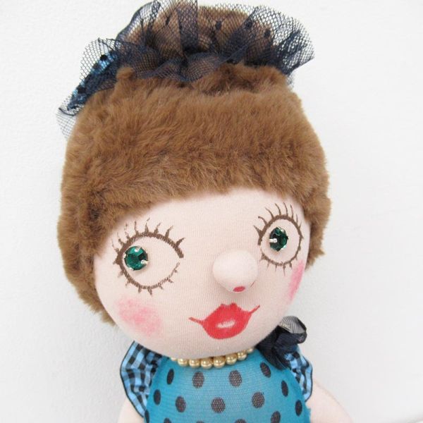 TUNIC CoCo girl 拼接布公主毛絨玩偶46cm 
