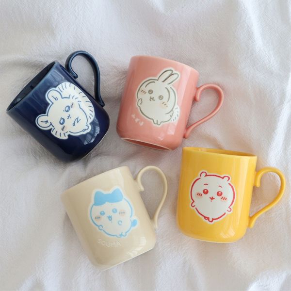 chiikawa 角色馬克杯附杯墊 