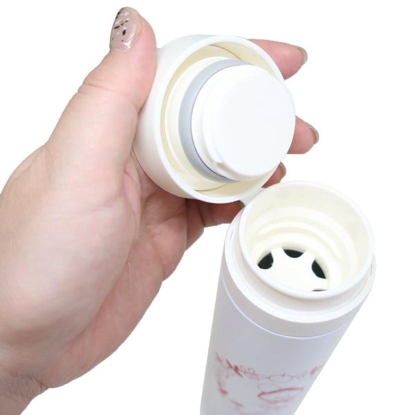 Bandai 小熊學校蘋果不鏽鋼保溫瓶 