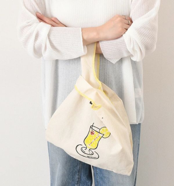 AND PACKABLE 純棉環保購物袋 