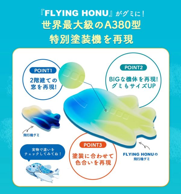 **預購** ANA 青組海龜機造型水果軟糖 