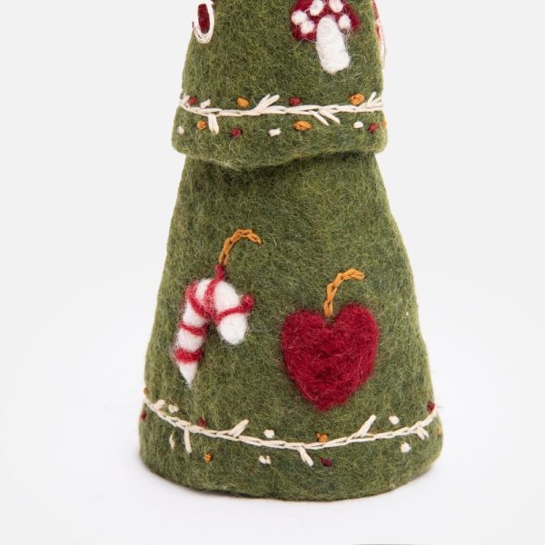 EnGry&Sif羊毛氈蘑菇愛心聖誕樹 