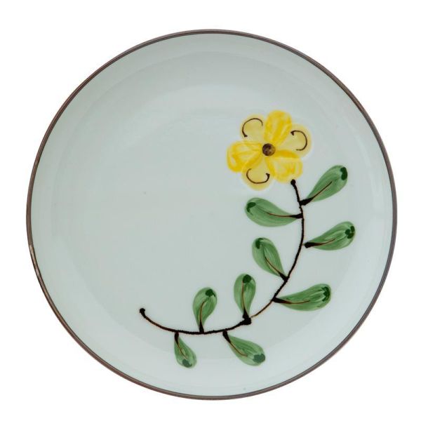 cdf 波佐見燒罌粟花陶瓷圓盤/馬克杯 