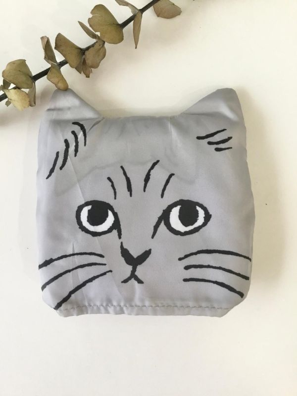 8mw 松尾美雪大臉可收納環保購物袋 