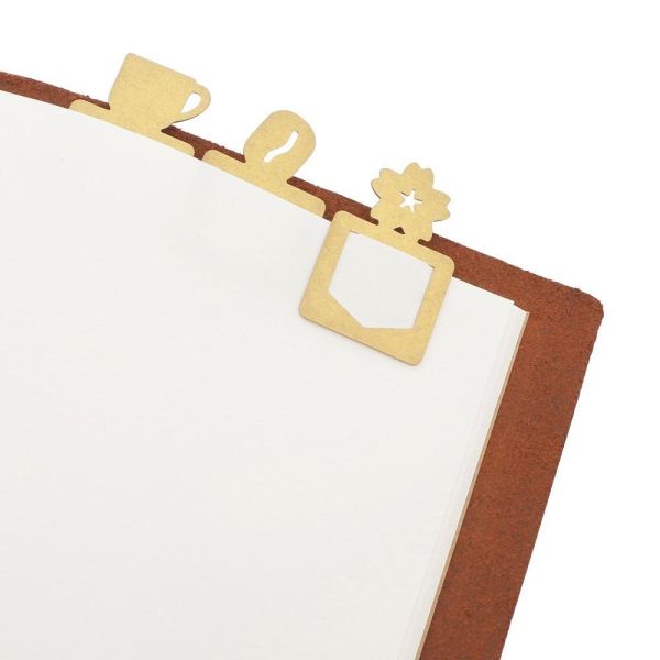 Tokyo星巴克臻選黃銅書籤三入組 