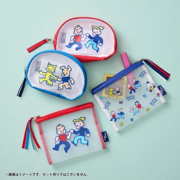 Osamu goods 貝殼形網狀收納包 