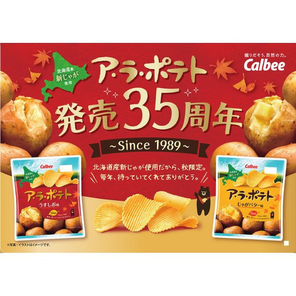 **預購** Calbee 北海道秋季限定厚切洋芋片 