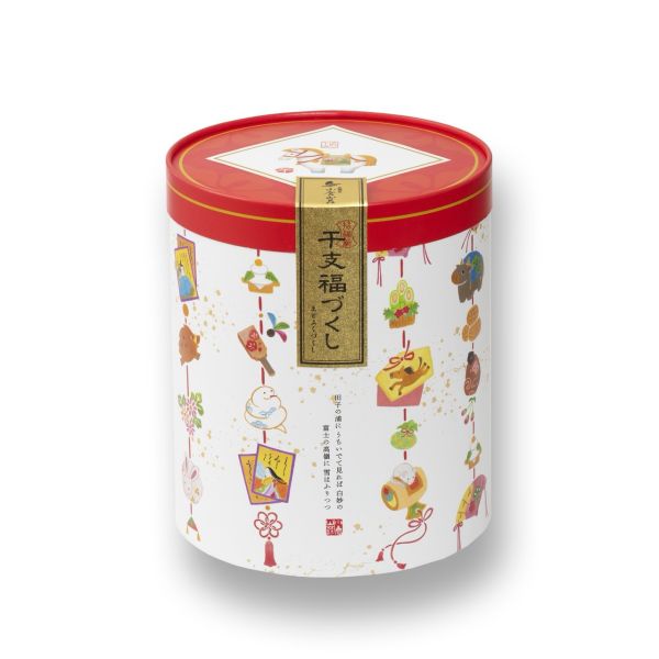 **預購** 小倉干支福正月禮盒六角形筒/袋裝 