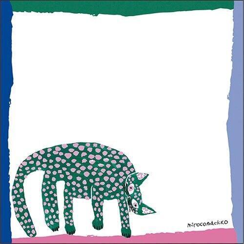 Greeting Life × Mirocomachiko 貓咪造型便條紙 