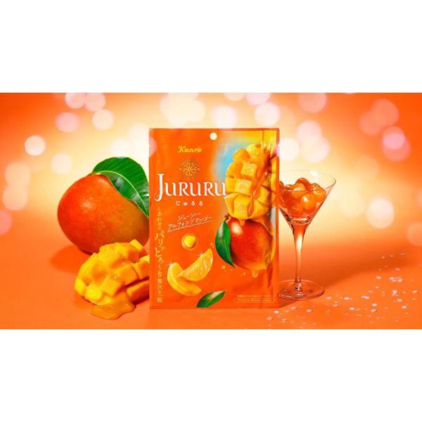 Kanro Jururu 芒果果汁軟糖 