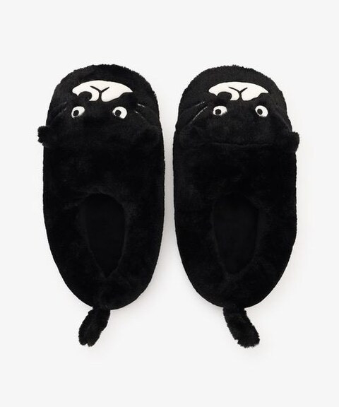 Afternoon Tea x Choi Yeon-Ju 賓士貓毛絨室內拖鞋 