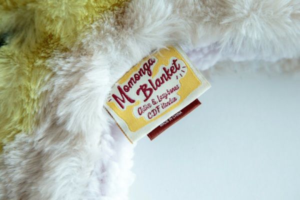 CDF Momonga 動物造型柔軟毛毯 