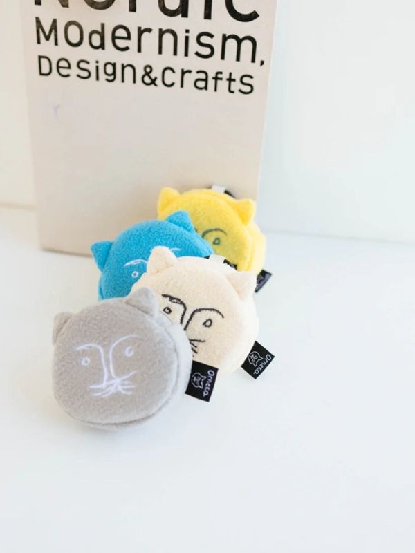 orneko 貓咪大臉收納包吊飾 