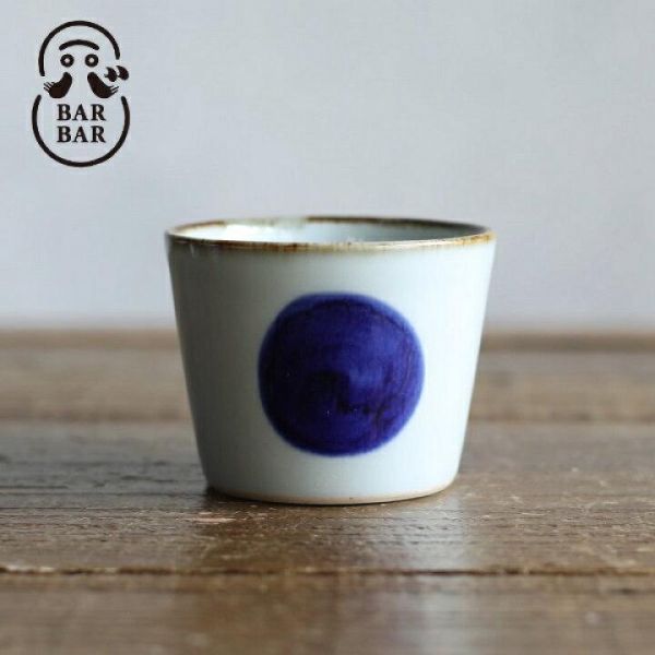 BARBAR 伊呂波菊花圓點點圖陶瓷茶杯 