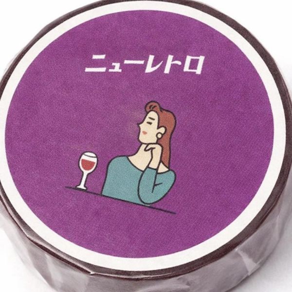 Hightide 昭和復古紙膠帶 