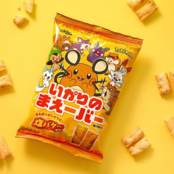 Hokka x 寶可夢鹽奶油炸米果55g 