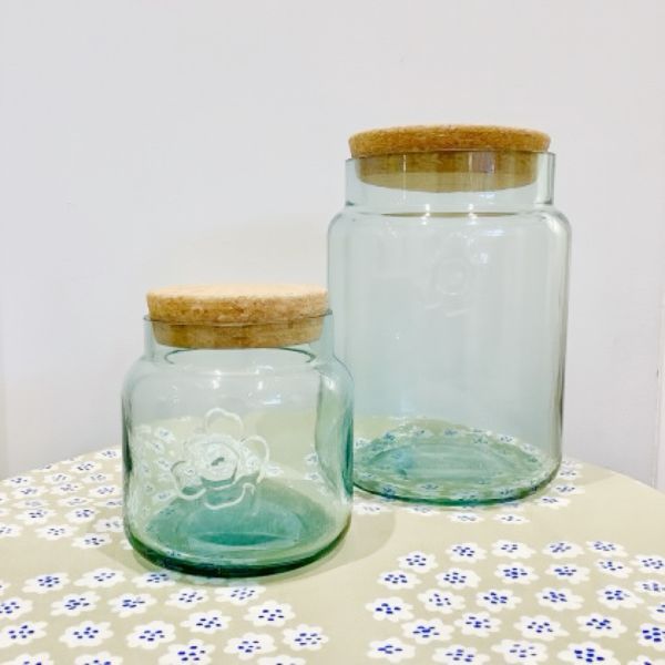 marimekko Unikko 花朵玻璃密封罐 