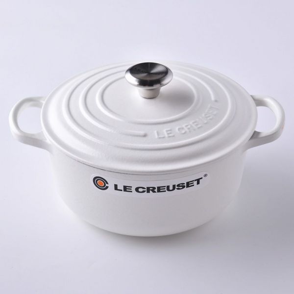 Le Creuset 的經典鍋 Cocotte Rondo(白) 