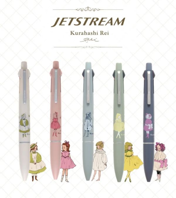 JetStream Kurahashi Rei插畫 4＆1多機能原子筆0.5mm 