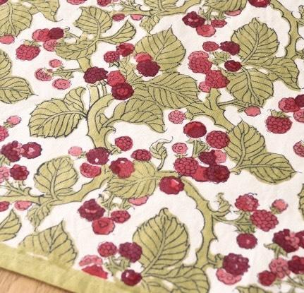 madu 花卉純棉餐墊 