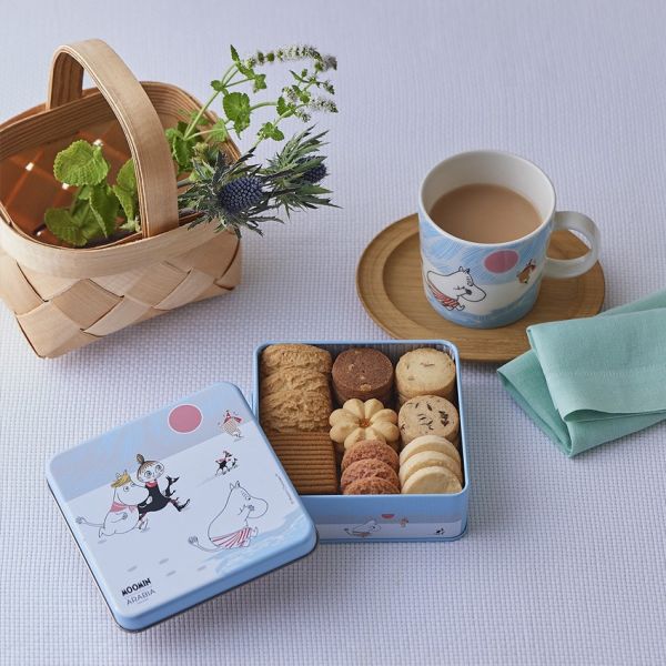 **預購** arabia嚕嚕米追逐2025冬季限定綜合奶油餅乾鐵盒 