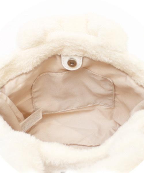 Monster 眼睛雪怪毛絨迷你手提袋 