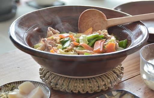 中川政七商店 信樂燒平土鍋 