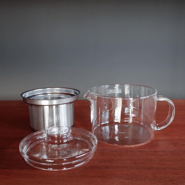 Common 耐熱玻璃濾茶壺500ml 