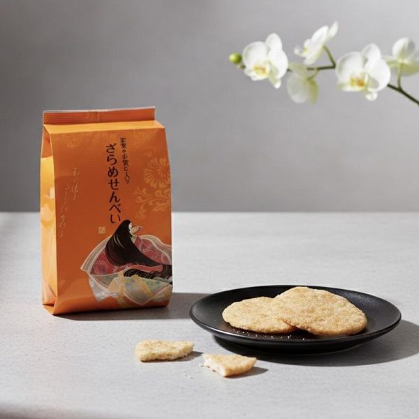 **預購**小倉山莊 定家之選 粗砂糖米果袋裝 12枚入 