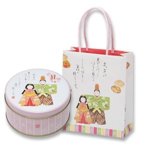 **預購**小倉山莊 期間限定 春之雛米果圓鐵盒 