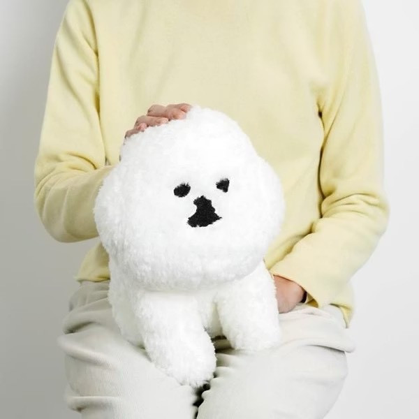 mambo & bb 比熊犬毛絨玩偶 