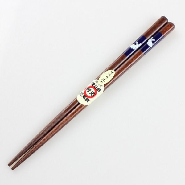 孩童用天然木兔子木筷 21cm 