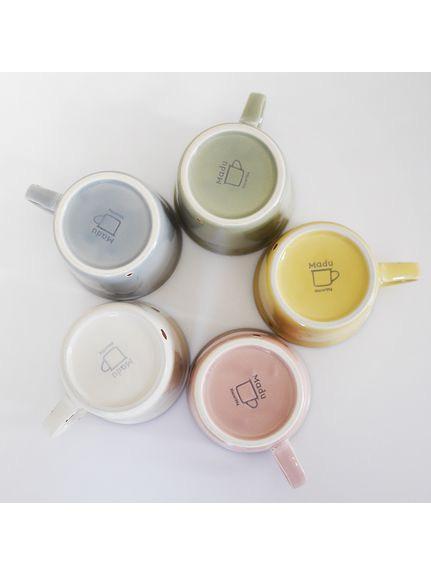 Madu 素色點綴馬克杯(粉) 