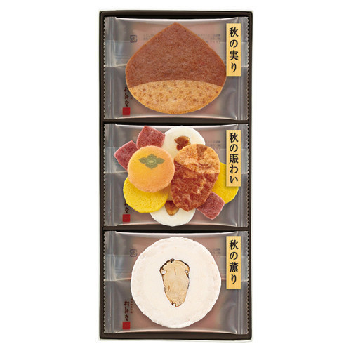 **預購** 桂新堂 Akinotayori秋季限定綜合蝦餅禮盒8袋 