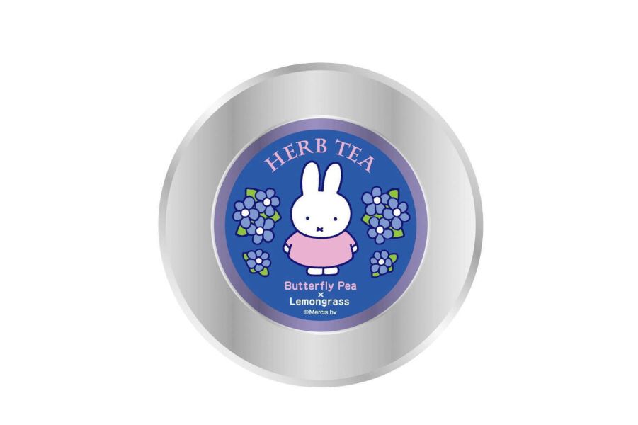 米菲蝶豆花檸檬草茶包圓罐10入 
