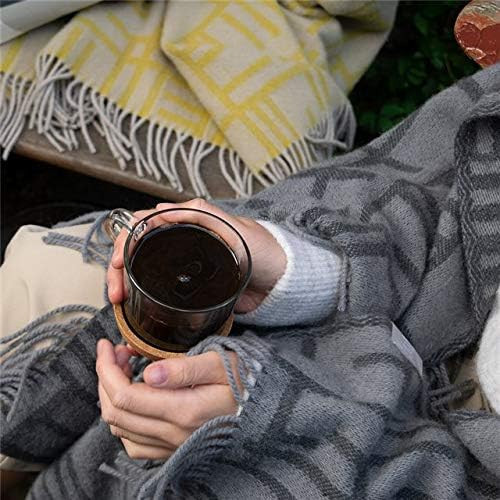 Almedahls 羊毛毛毯(芥末黃) 