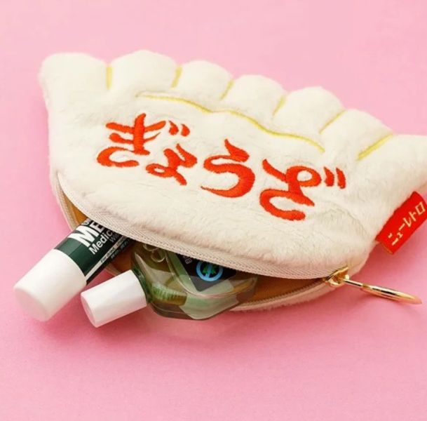 HIGHTIDE 復古刺繡毛絨收納包 