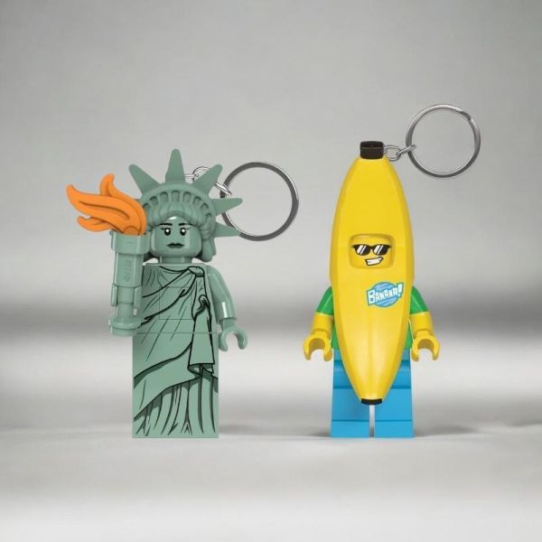 LEGO 樂高造型手電筒吊飾 