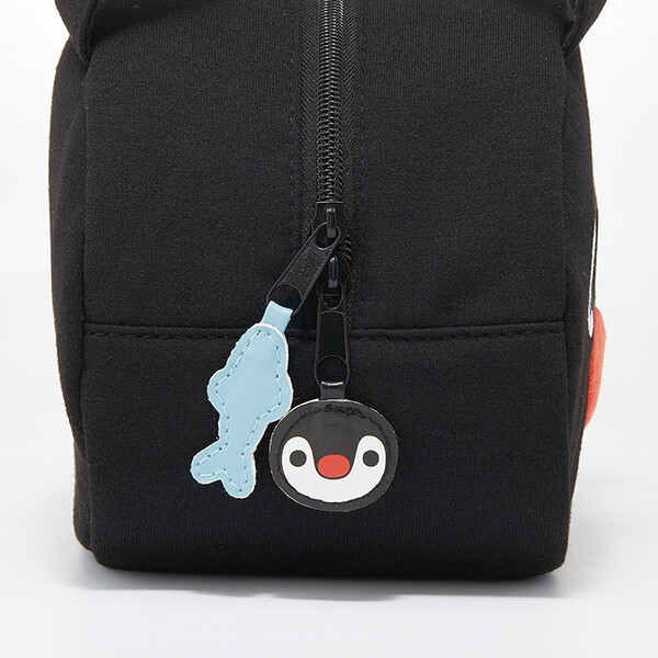 Skater PINGU企鵝大臉刺繡手提袋 