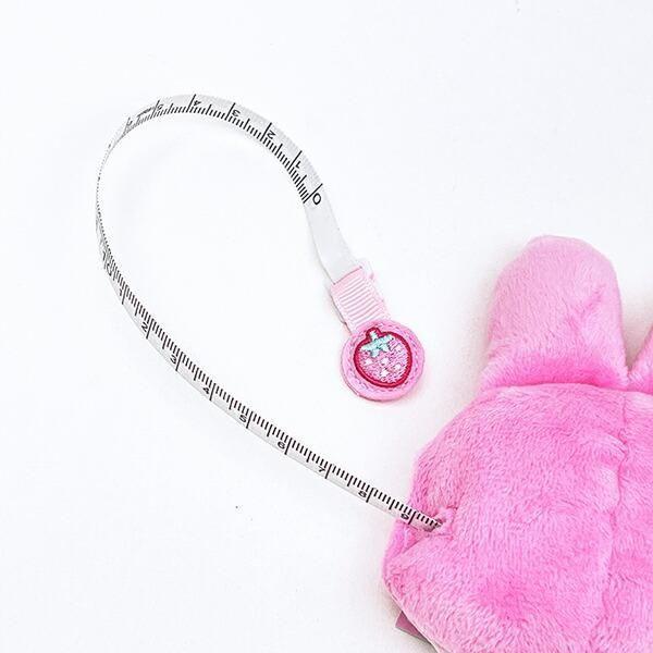 sanrio 美樂蒂/庫洛米大臉毛絨玩偶造型捲尺 